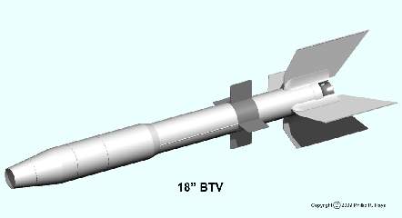 18 inch Burner Test Vehicle